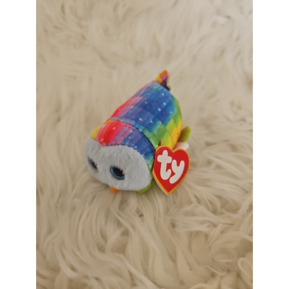 Ty Mimi Owl Teenie Beanie Babies McDonalds Happy Meal Toy 4" Plush Stuffed 2019